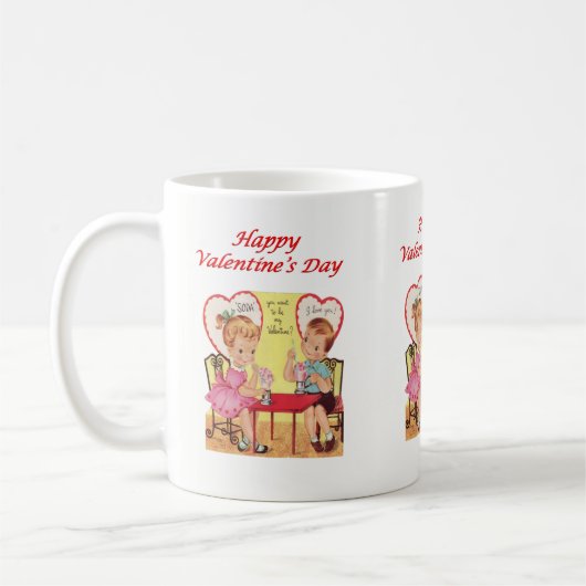 Saint Valentin Mug Mugs (Gauche)