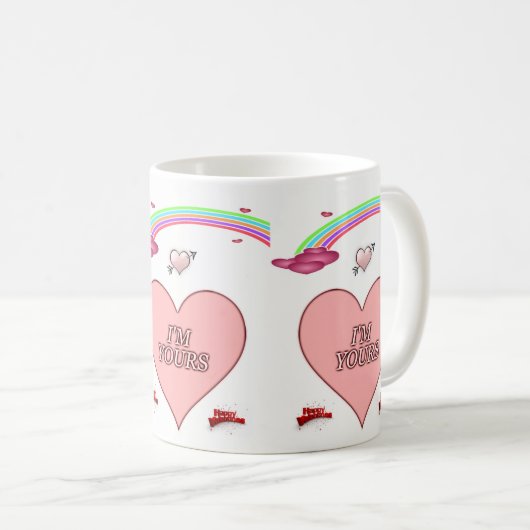 Saint Valentin Mug Mugs (Devant droit)