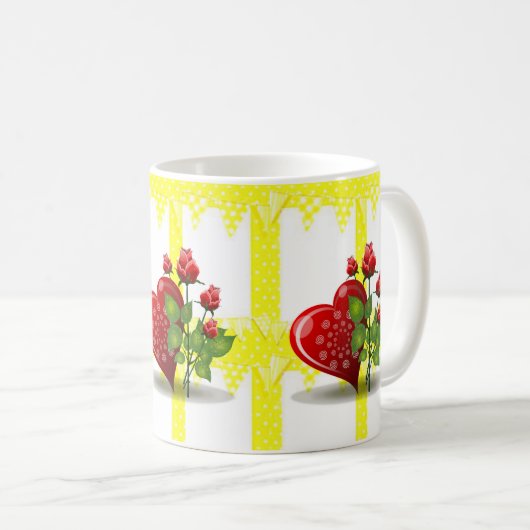 Saint Valentin Mug Mugs (Devant droit)
