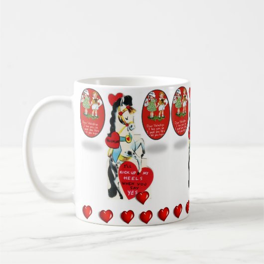 Saint Valentin Mug Mugs (Gauche)