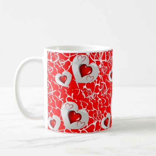 Saint Valentin Mug Mugs (Gauche)