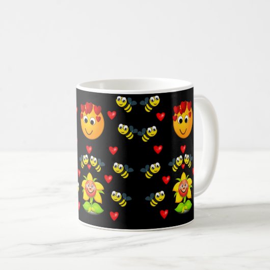 Saint Valentin Mug Mugs (Devant droit)