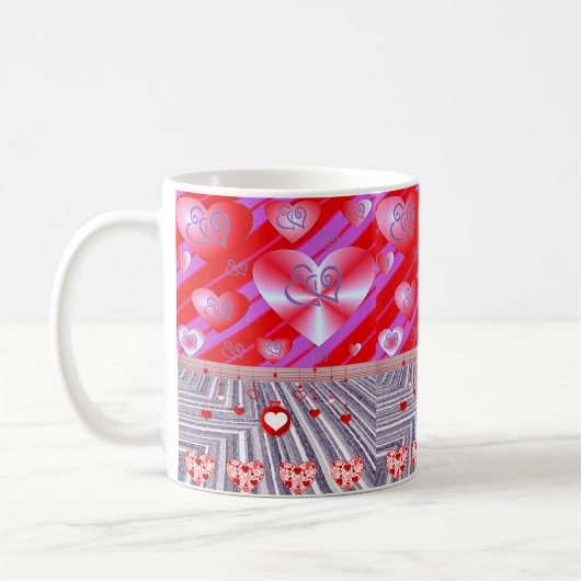 Saint Valentin Mug Mugs (Gauche)