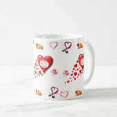 Saint Valentin Mug Mugs (Devant droit)