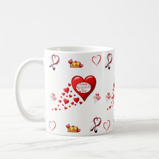 Saint Valentin Mug Mugs (Gauche)