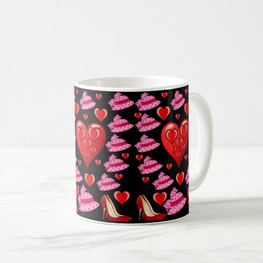 Saint Valentin Mug Mugs (Devant droit)