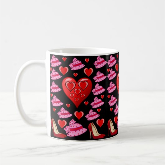 Saint Valentin Mug Mugs (Gauche)