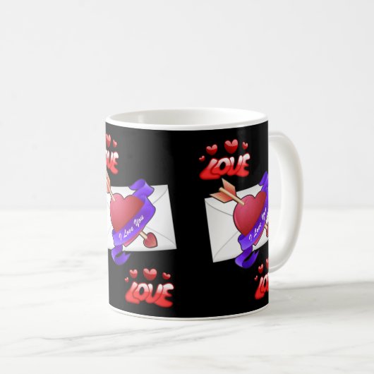 Saint Valentin Mug Mugs (Devant droit)