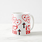 Saint Valentin Mug Mugs (Devant droit)