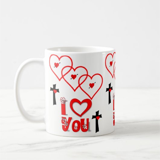 Saint Valentin Mug Mugs (Gauche)