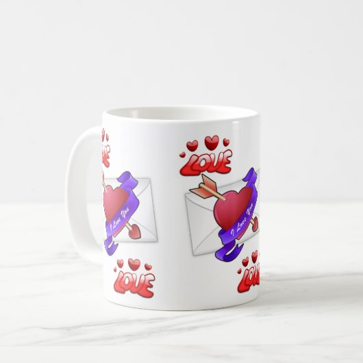 Saint Valentin Mug Mugs (Devant gauche)