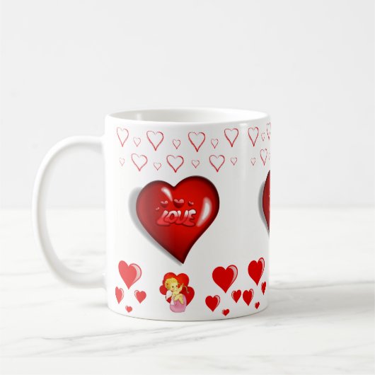 Saint Valentin Mug Mugs (Gauche)