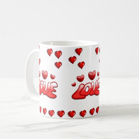 Saint Valentin Mug Mugs (Devant gauche)