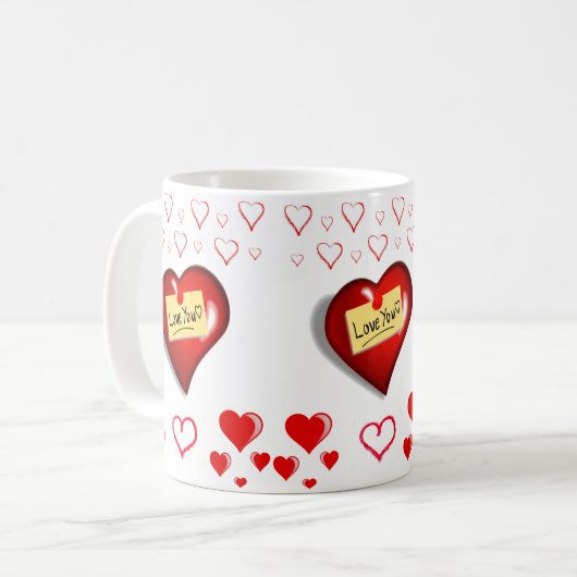 Saint Valentin Mug Mugs (Devant gauche)