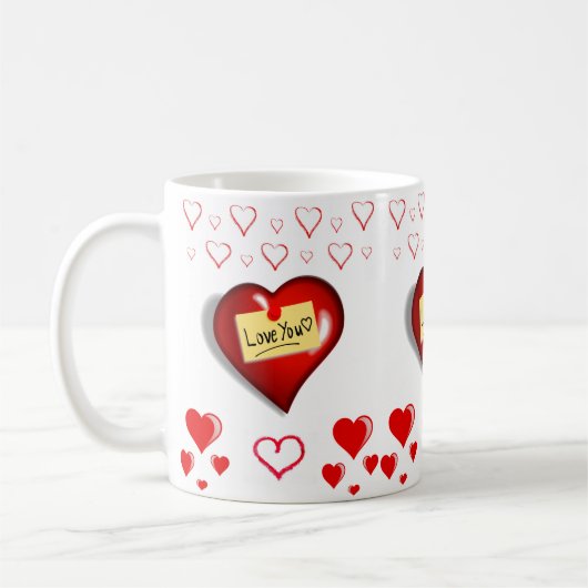 Saint Valentin Mug Mugs (Gauche)