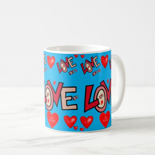 Saint Valentin Mug Mugs (Devant droit)