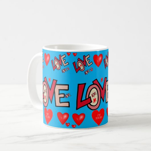 Saint Valentin Mug Mugs (Devant gauche)
