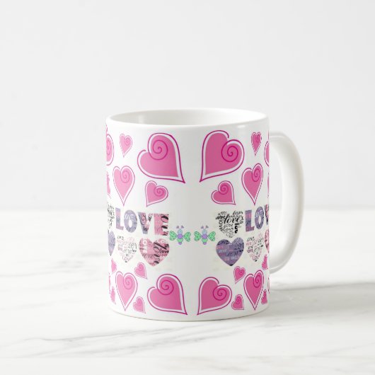 Saint Valentin Mug Mugs (Devant droit)