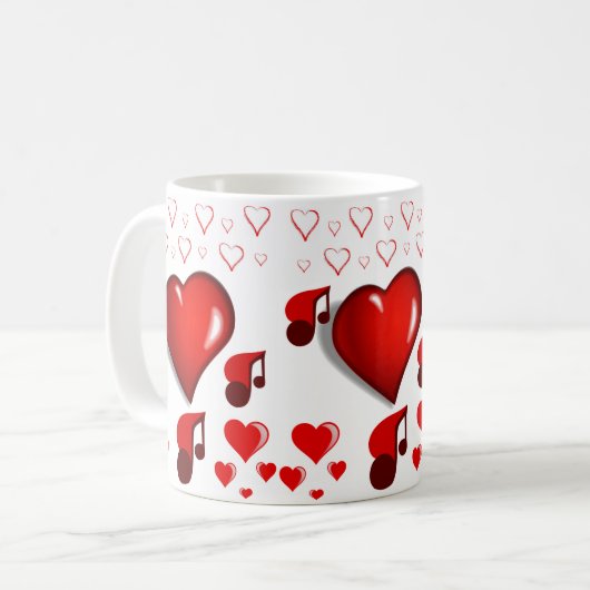 Saint Valentin Mug Mugs (Devant gauche)