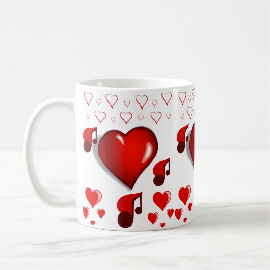 Saint Valentin Mug Mugs (Gauche)