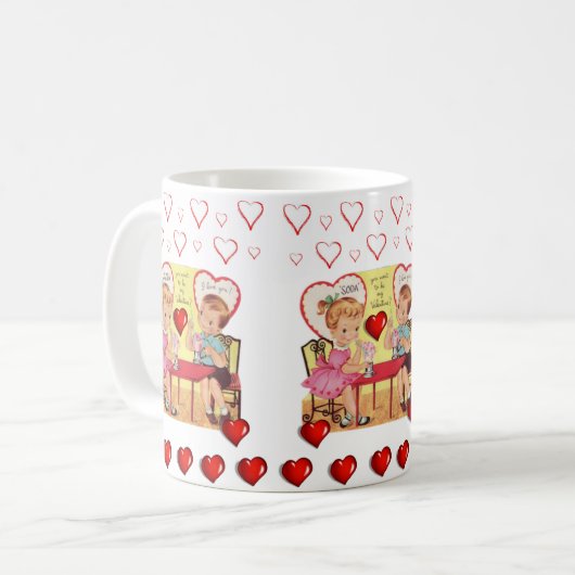 Saint Valentin Mug Mugs (Devant gauche)