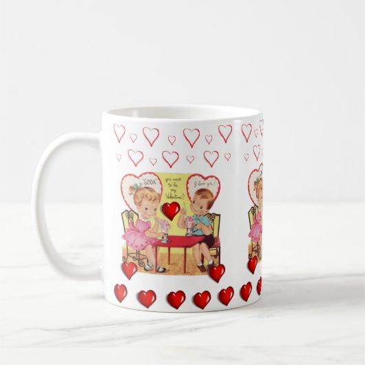 Saint Valentin Mug Mugs (Gauche)
