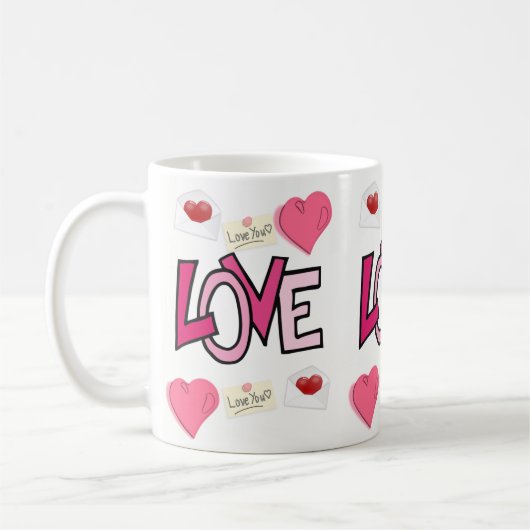 Saint Valentin Mug Mugs (Gauche)