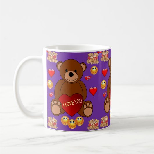Saint Valentin Mug Mugs (Gauche)