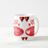 Saint Valentin Mug Mugs (Devant droit)