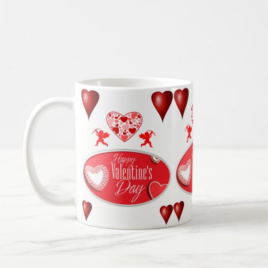 Saint Valentin Mug Mugs (Gauche)
