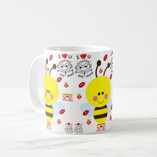Saint Valentin Mug Mugs (Devant gauche)