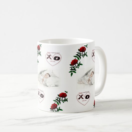 Saint Valentin Mug Mugs (Devant droit)