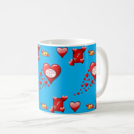 Saint Valentin Mug Mugs (Devant droit)