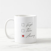 Saint Valentin Mug - Relation Statut Cadeau (Gauche)