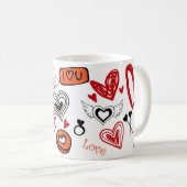 Saint Valentin Mug soutien SSD (Devant droit)