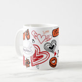 Saint Valentin Mug soutien SSD (Devant gauche)