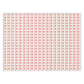 Saint Valentin Nappe Coeur (Devant (Horizontal))