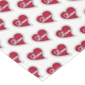 Saint Valentin Nappe Love (Angle)