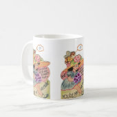 Saint-Valentin Penser Fiançailles Ring Mugs (Devant gauche)