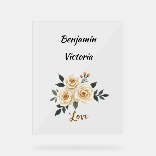Saint-Valentin Personnalisé (Recto)