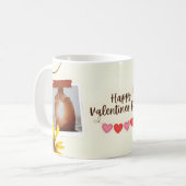 Saint Valentin Photo Mug Cadeau (Devant gauche)