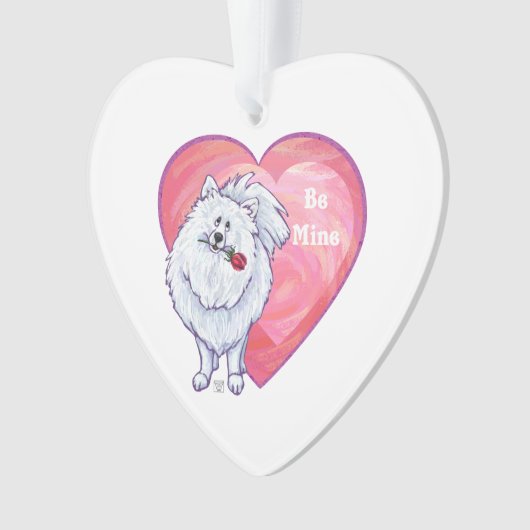 Saint Valentin Poméranie Blanche (devant)