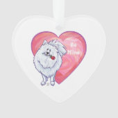 Saint Valentin Poméranie Blanche (devant)