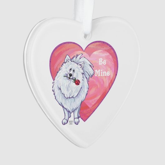 Saint Valentin Poméranie Blanche (devant)