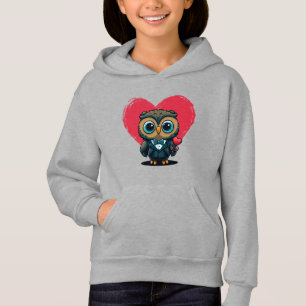 Saint Valentin Romance avec la salle Adorable Owl