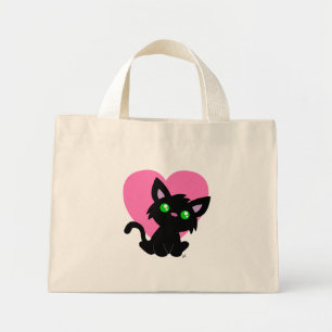 Saint Valentin Sac fourre-tout de Kitty Noir