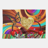 Saint Valentin Serviette de cuisine (Horizontal)