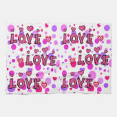 Saint Valentin Serviette de cuisine (Horizontal)