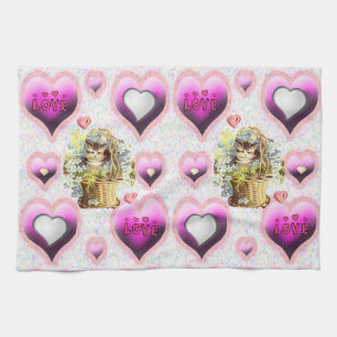 Saint Valentin Serviette de cuisine