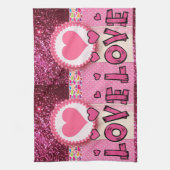 Saint Valentin Serviette de cuisine (Vertical)